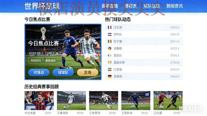 新手必看：世界杯竞猜平台赛事直播+直播详解 + World Cup 2026
